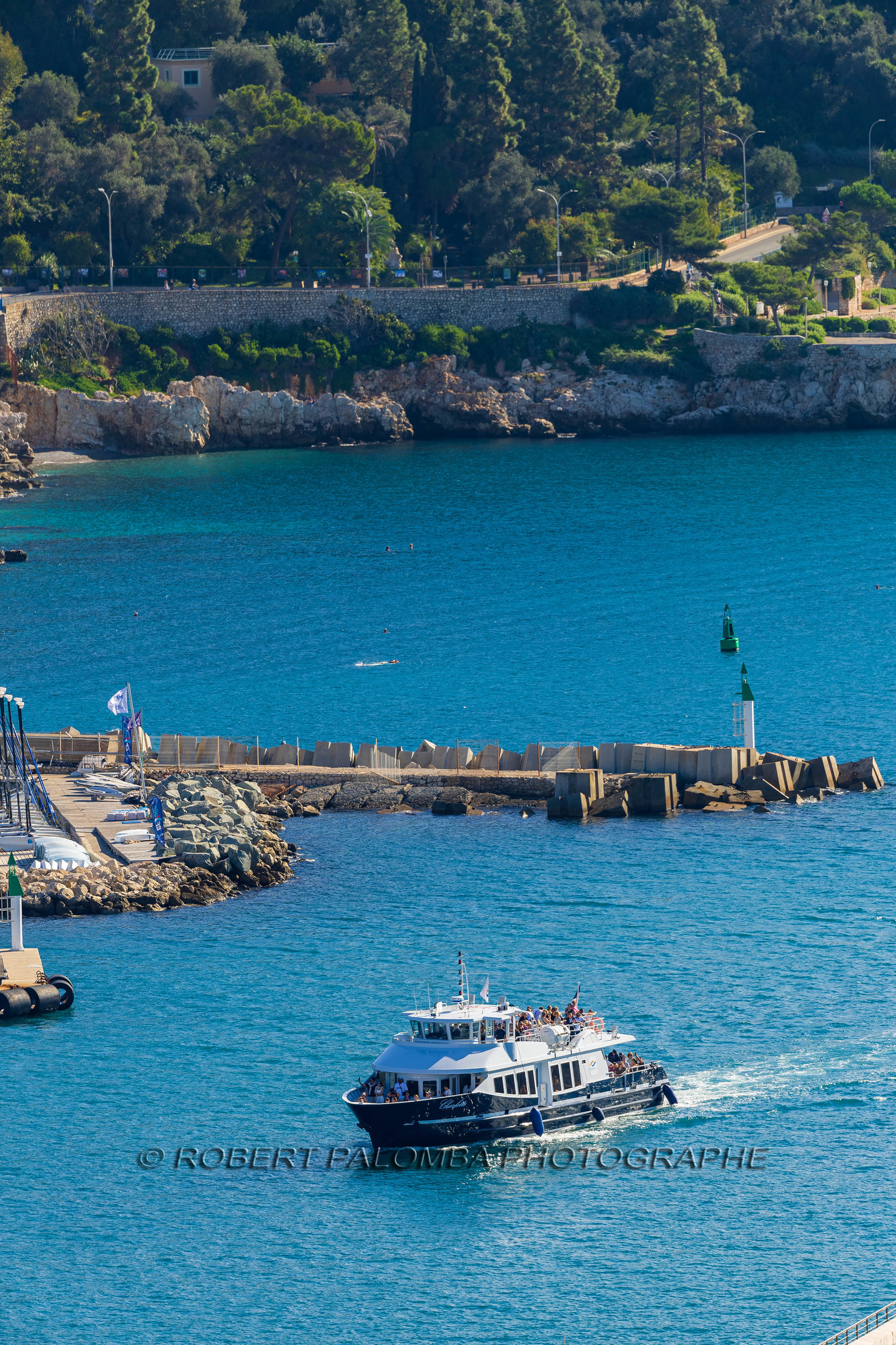 Promenade côtière Nice-Villefranche