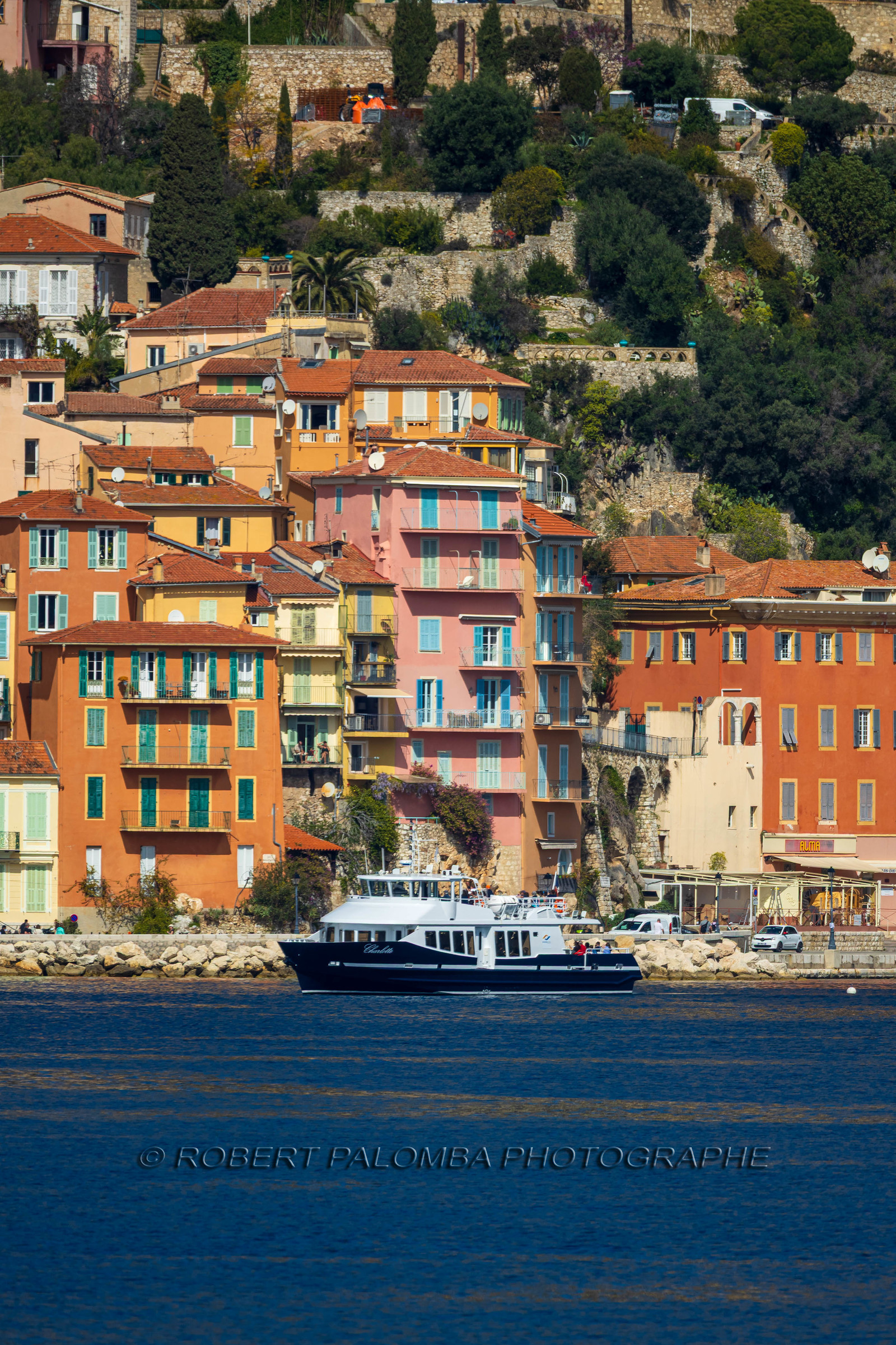 Promenade côtière Nice-Villefranche