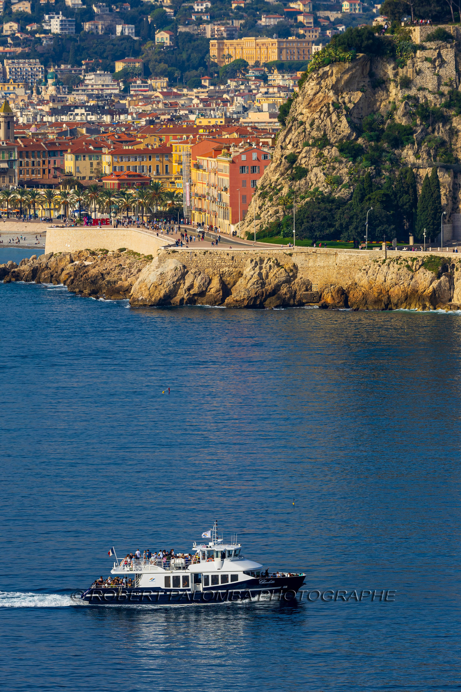 Promenade côtière Nice-Villefranche