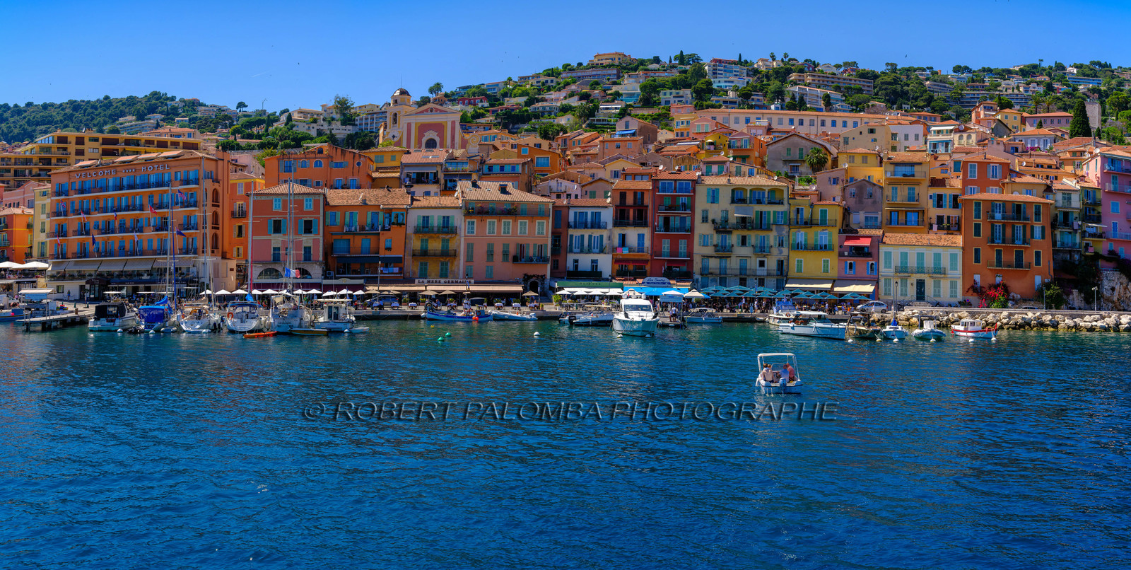 Promenade côtière Nice-Villefranche