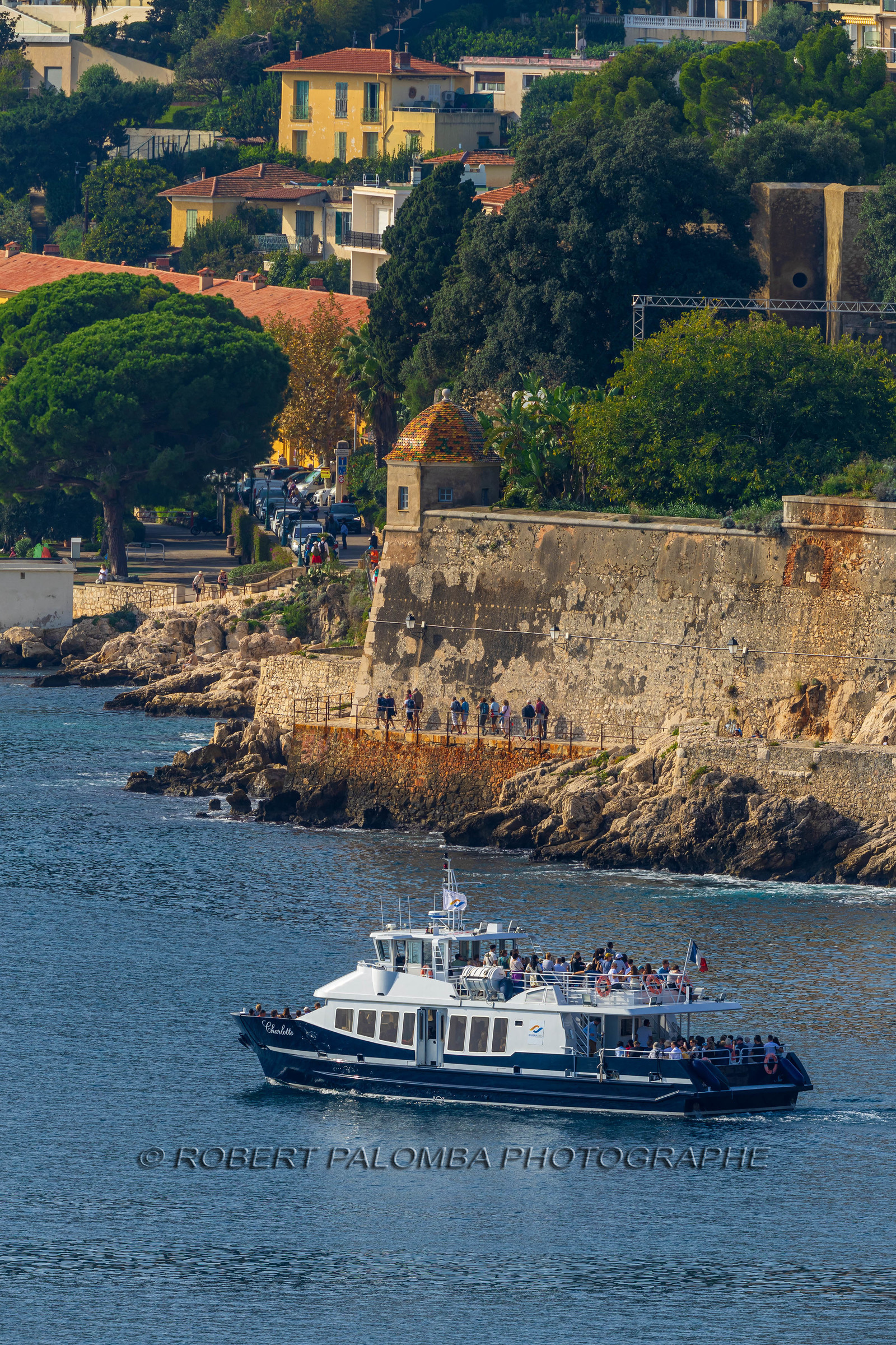 Promenade côtière Nice-Villefranche