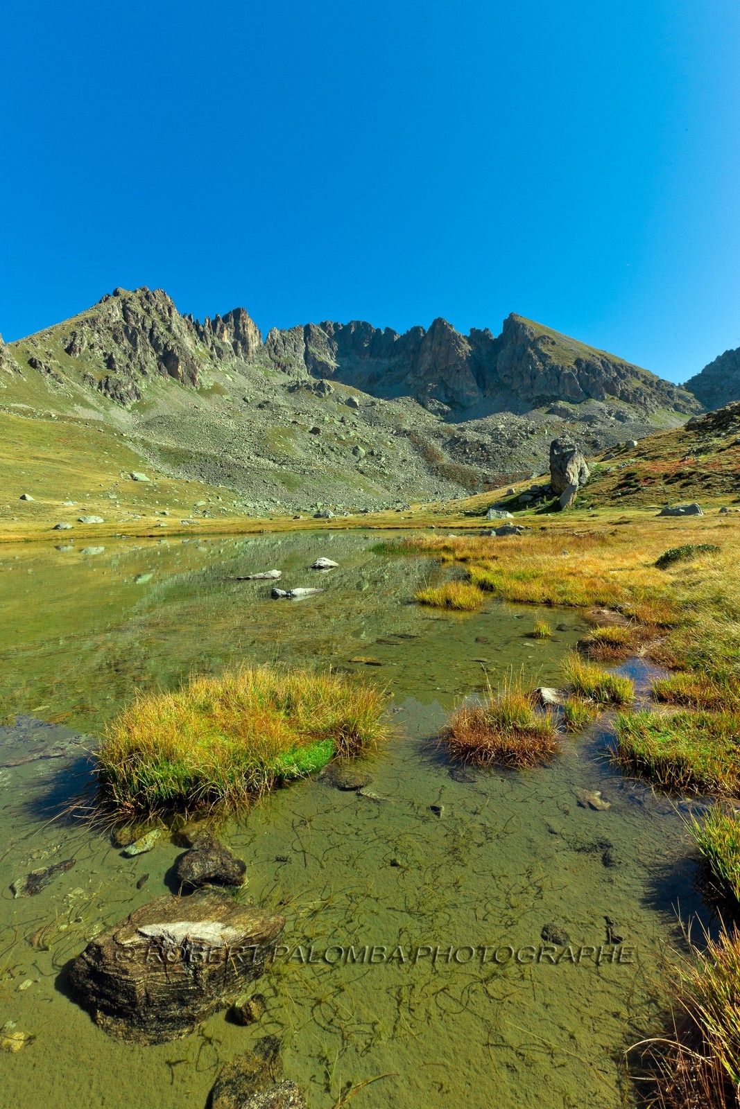 Lacs de Prals 2275 m ,  Parc National du Mercantour, 06,  Alpes- Maritimes, Paca, France
