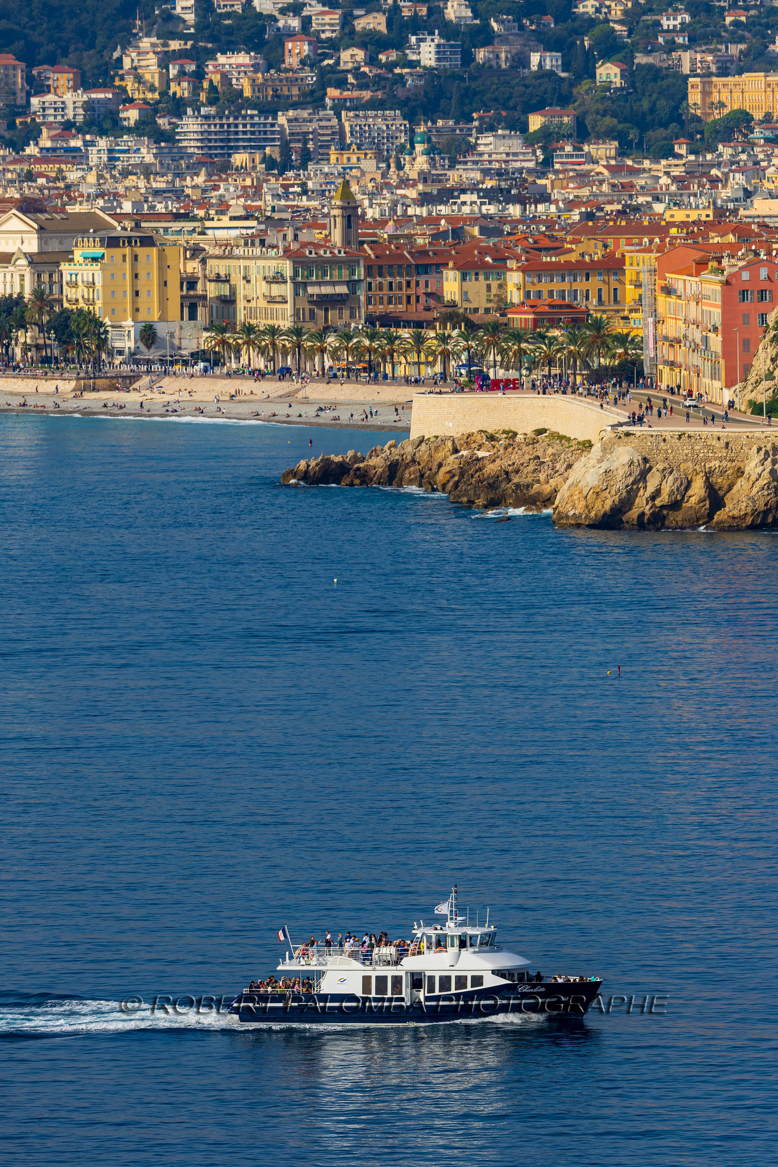 Promenade côtière Nice-Villefranche