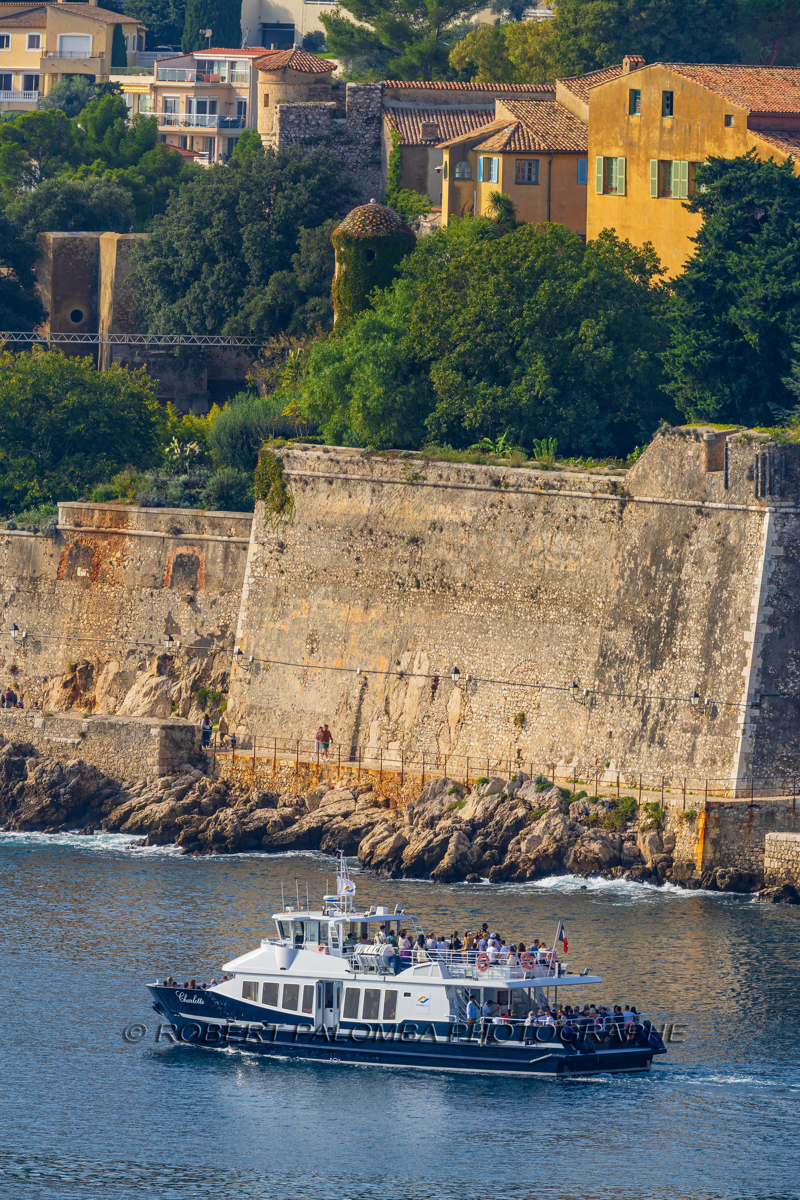 Promenade côtière Nice-Villefranche