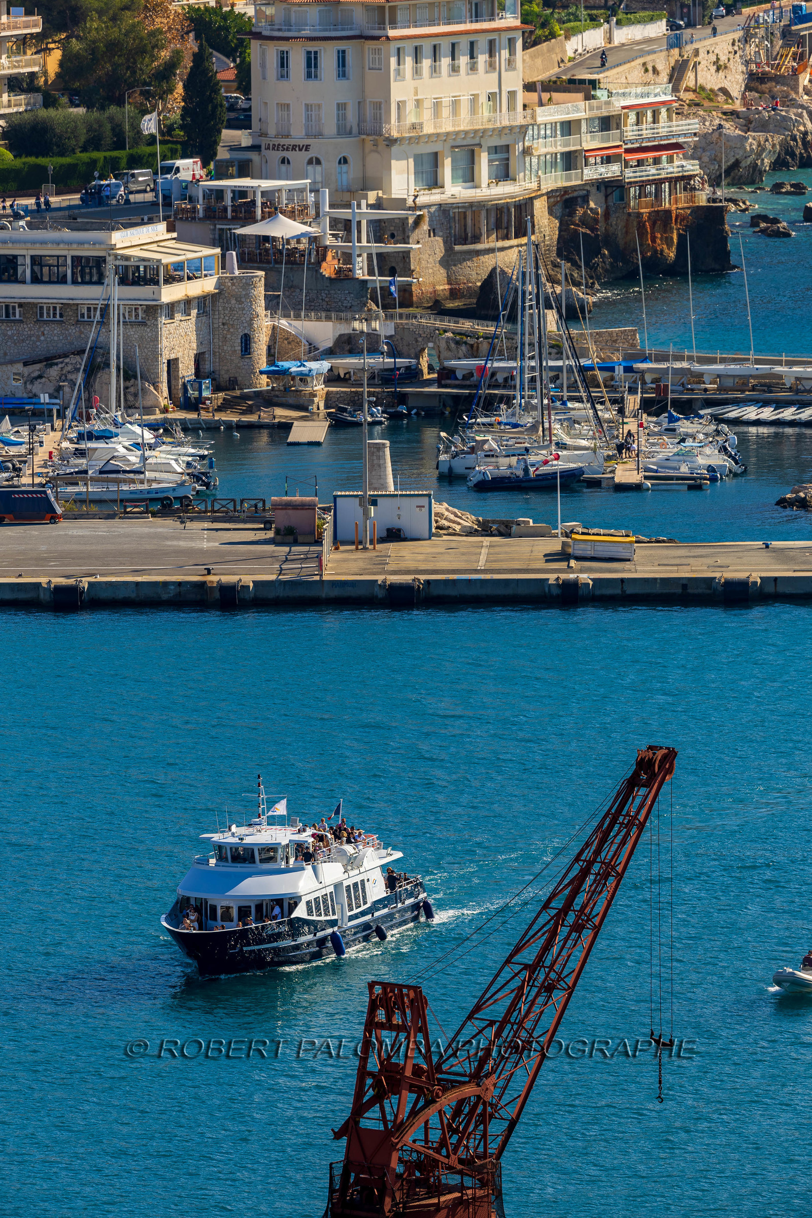 Promenade côtière Nice-Villefranche