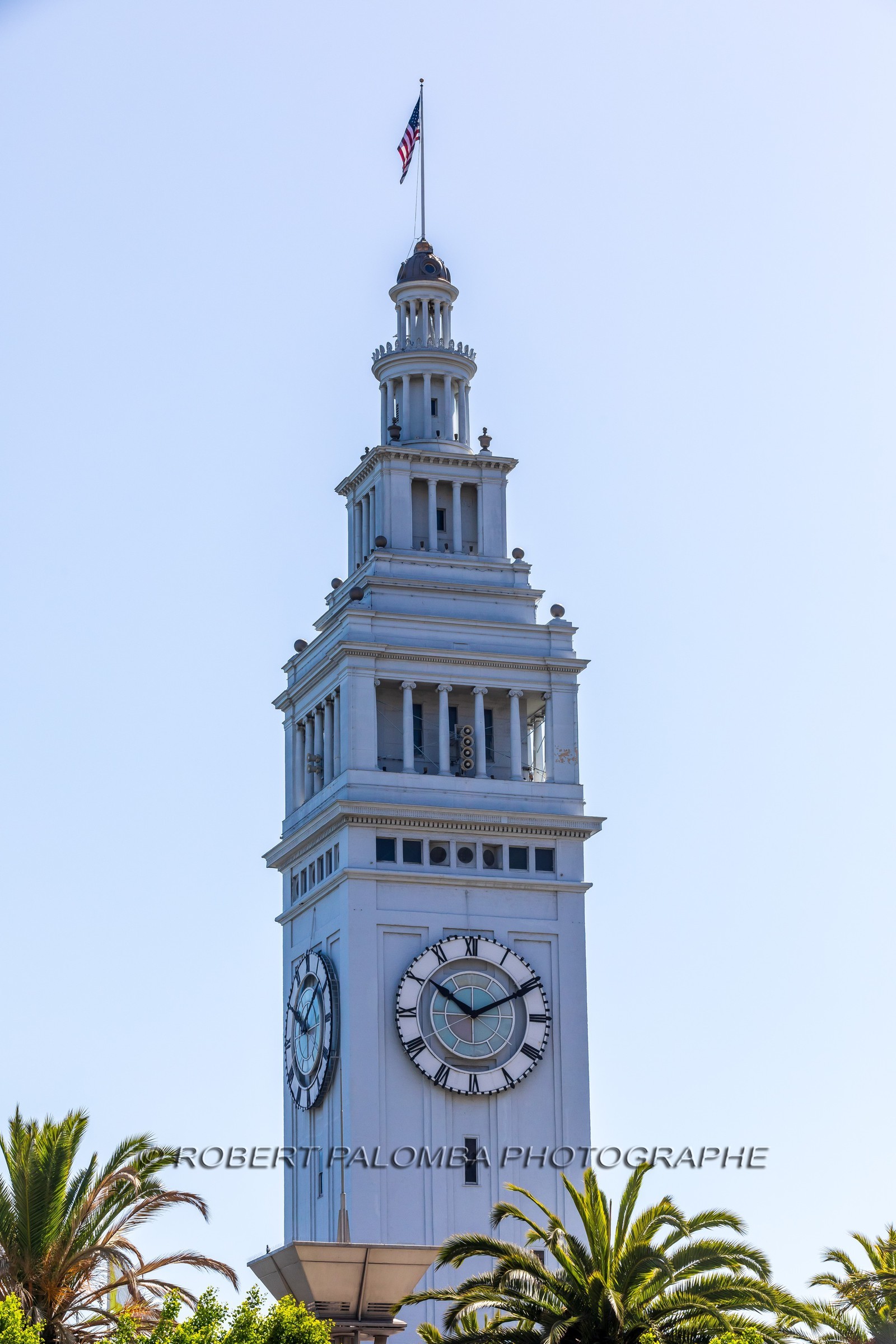Horloge du Ferry Bulding à San Francisco