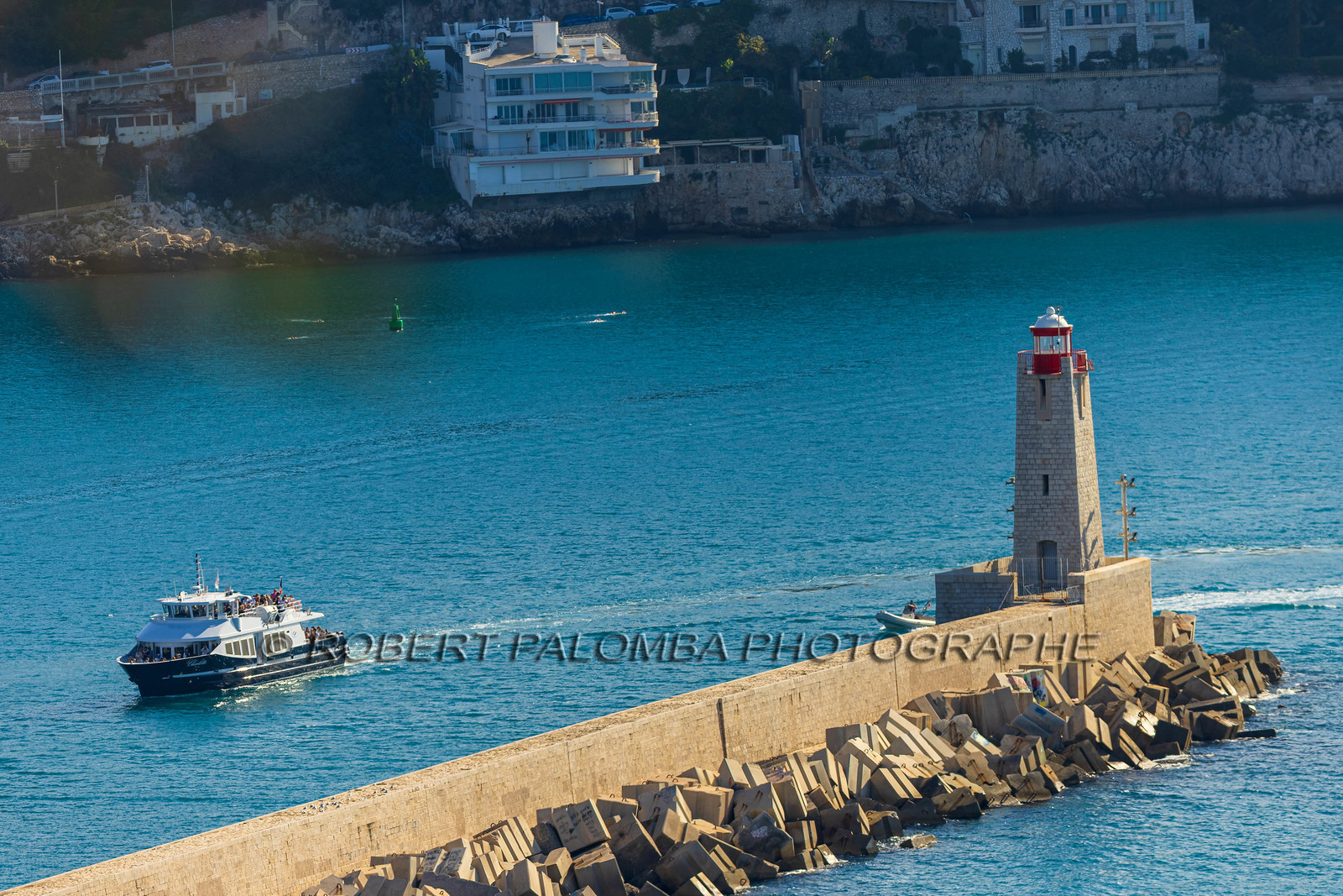 Promenade côtière Nice-Villefranche