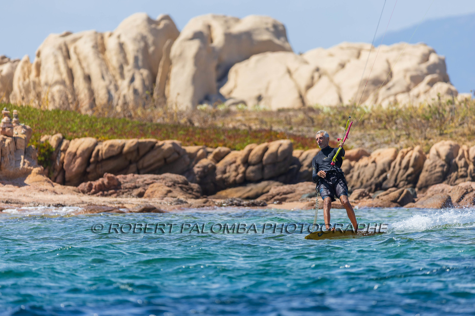 Kitesurf en corse