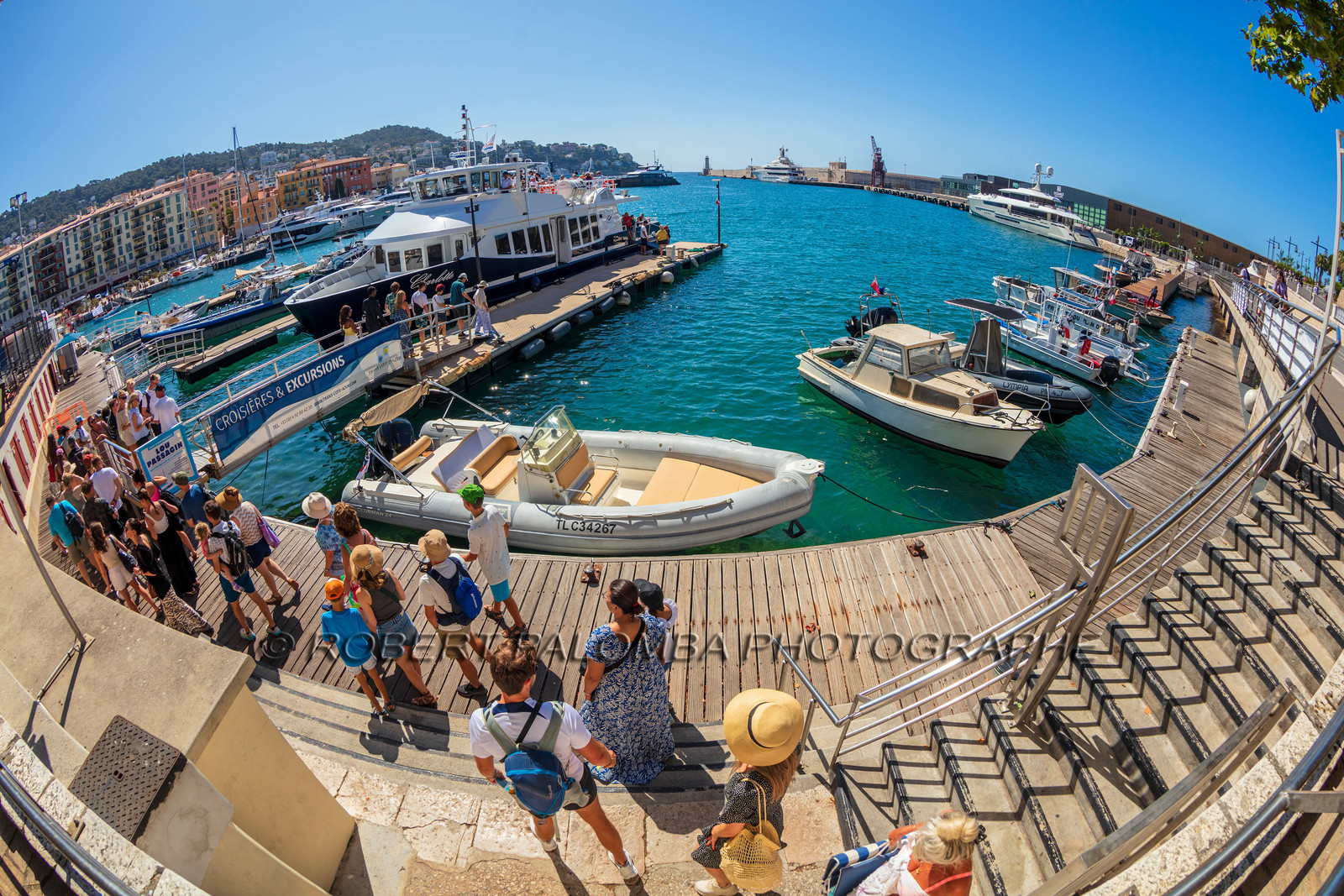 Promenade côtière Nice-Villefranche